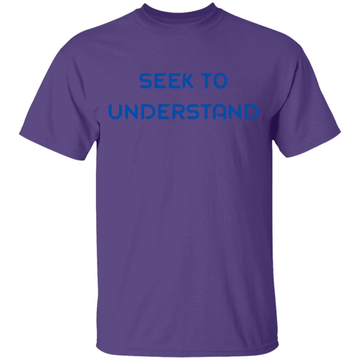 SEEK TO UNDERSTAND - Youth 5.3 oz 100% Cotton T-Shirt