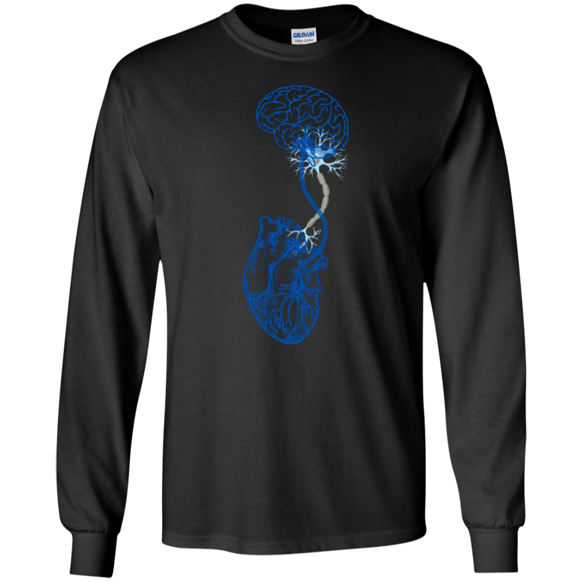 Heart to Brain - Youth LS T-Shirt