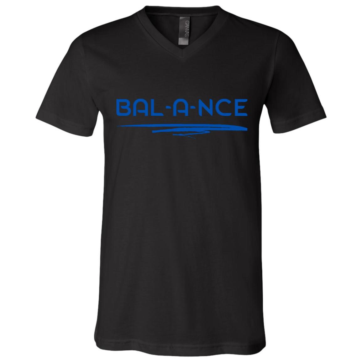 BAL-A-NCE -Unisex Jersey SS V-Neck T-Shirt