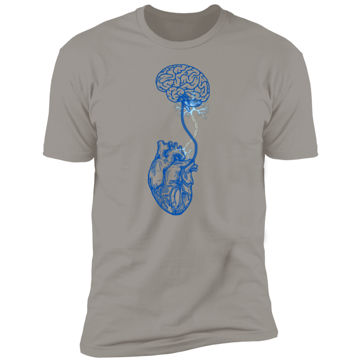 Heart to Brain - Premium Short Sleeve T-Shirt