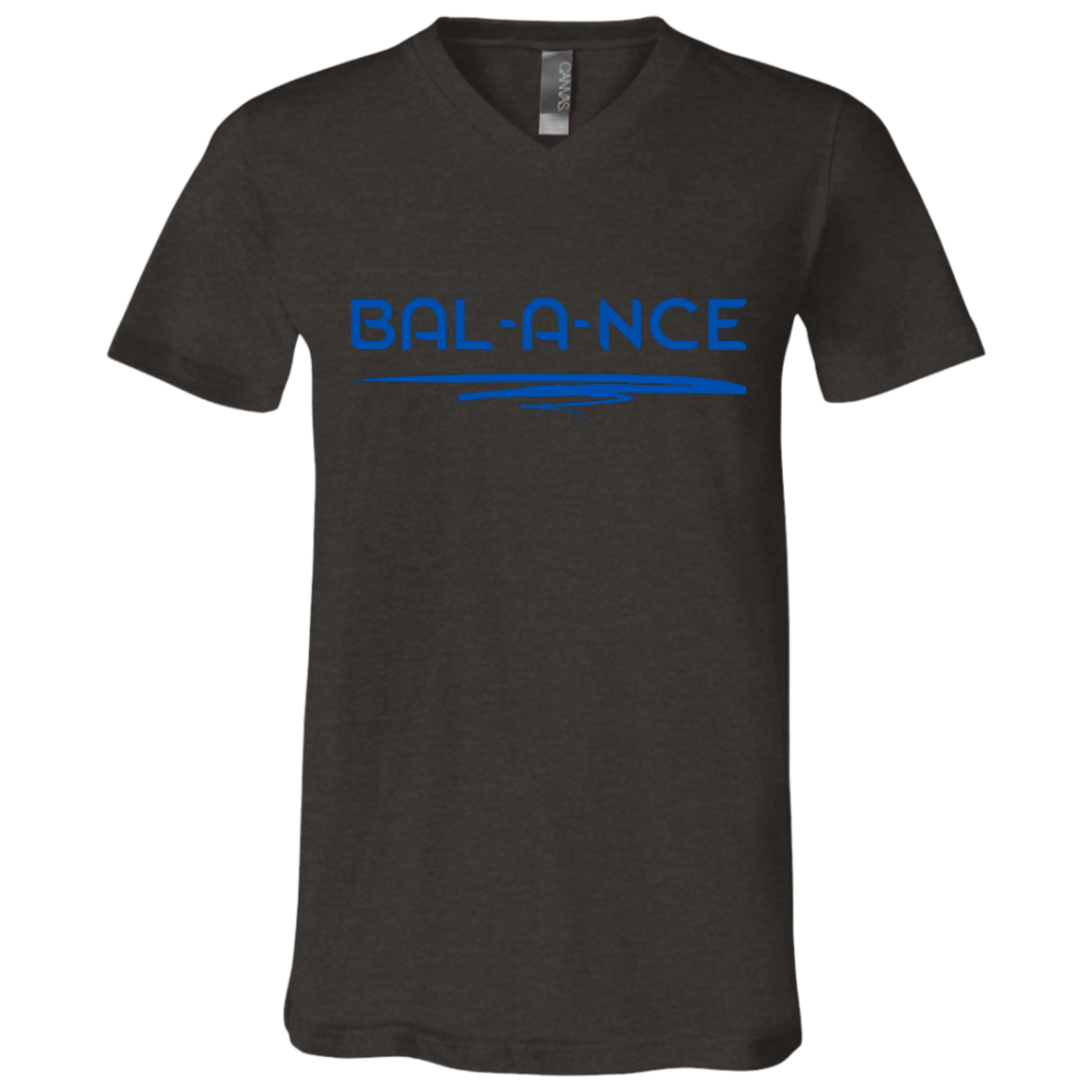 BAL-A-NCE -Unisex Jersey SS V-Neck T-Shirt