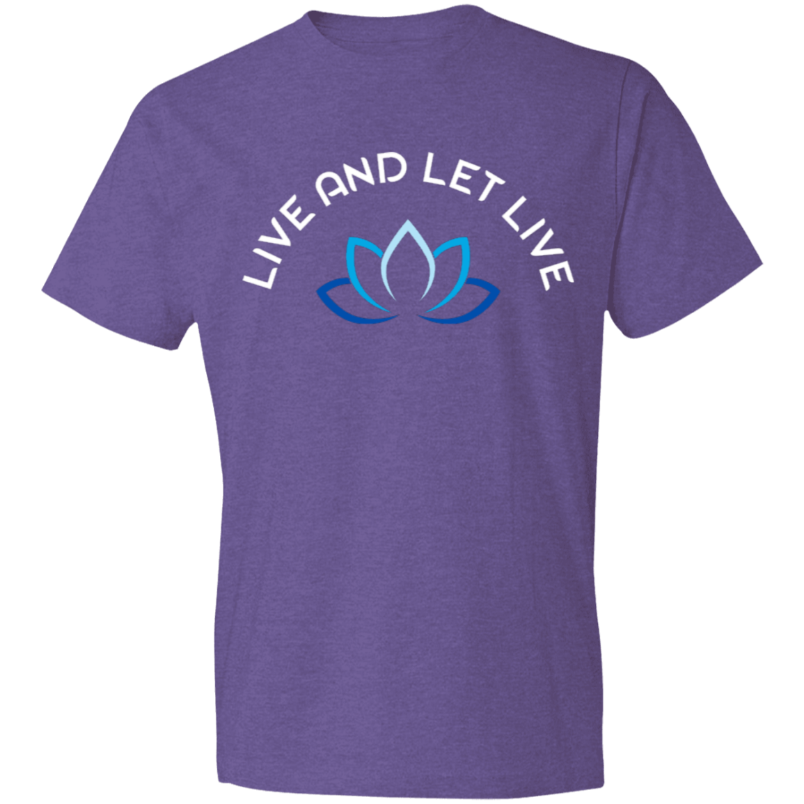 LIVE AND LET LIVE -W-Lightweight T-Shirt 4.5 oz