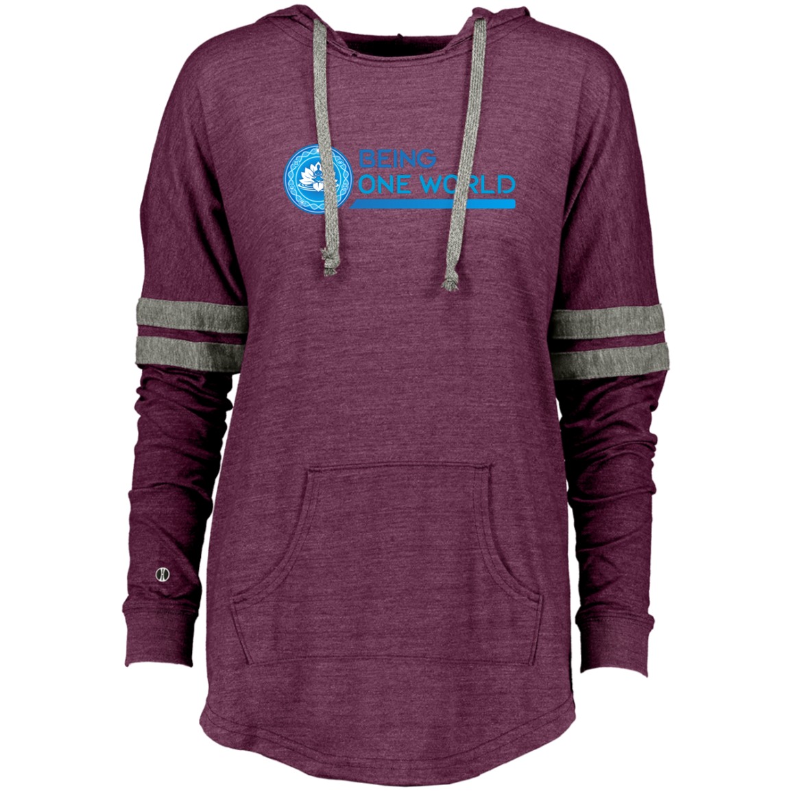 Chakras - Ladies Hooded Low Key Pullover