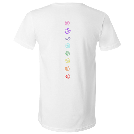 Chakras - Unisex Jersey SS V-Neck T-Shirt