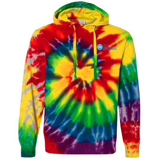 Tie-Dyed Pullover Hoodie W/Logo