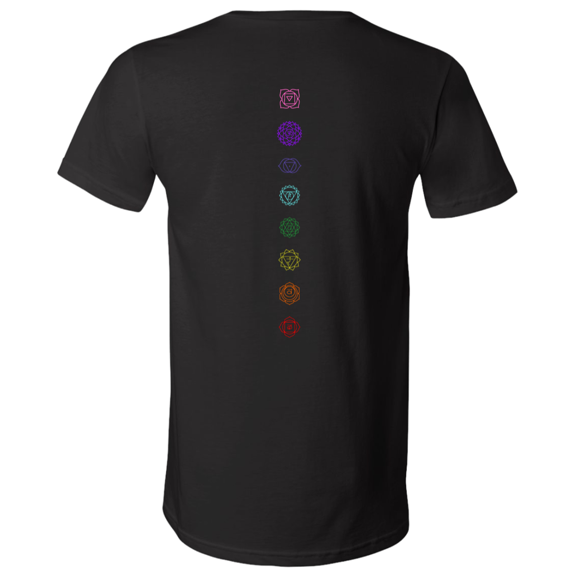 Chakras - Unisex Jersey SS V-Neck T-Shirt