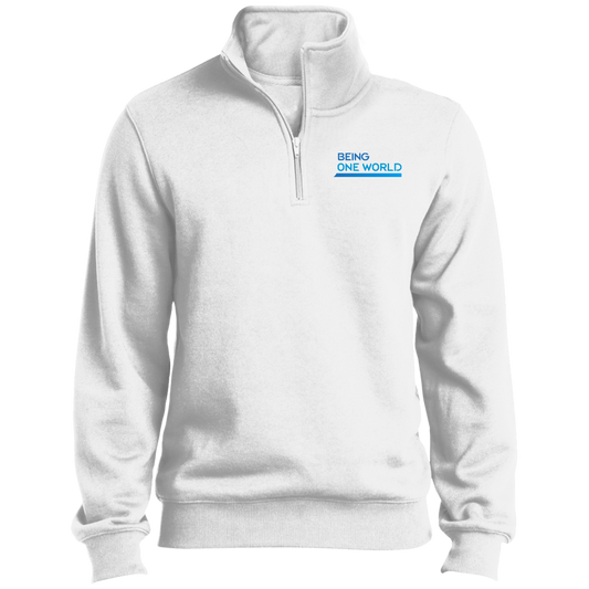 1/4 Zip Sweatshirt W/Logo