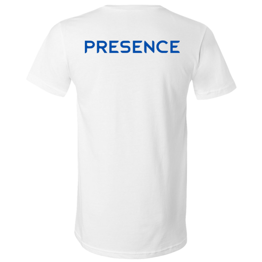 PRESENCE-Unisex Jersey SS V-Neck T-Shirt