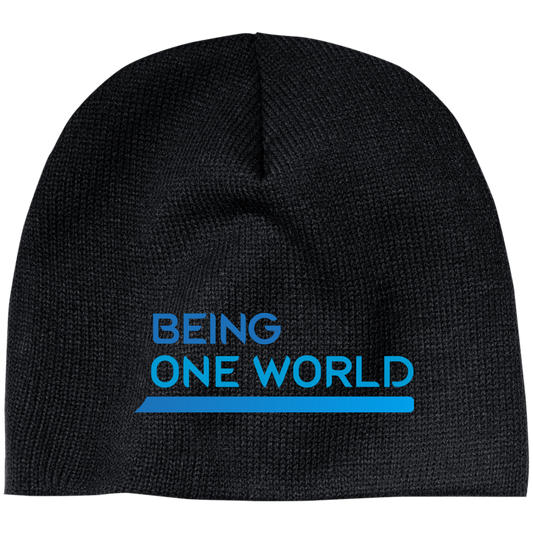 BOW - Embroidered 100% Acrylic Beanie