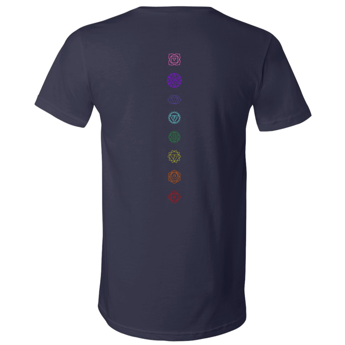 Chakras - Unisex Jersey SS V-Neck T-Shirt