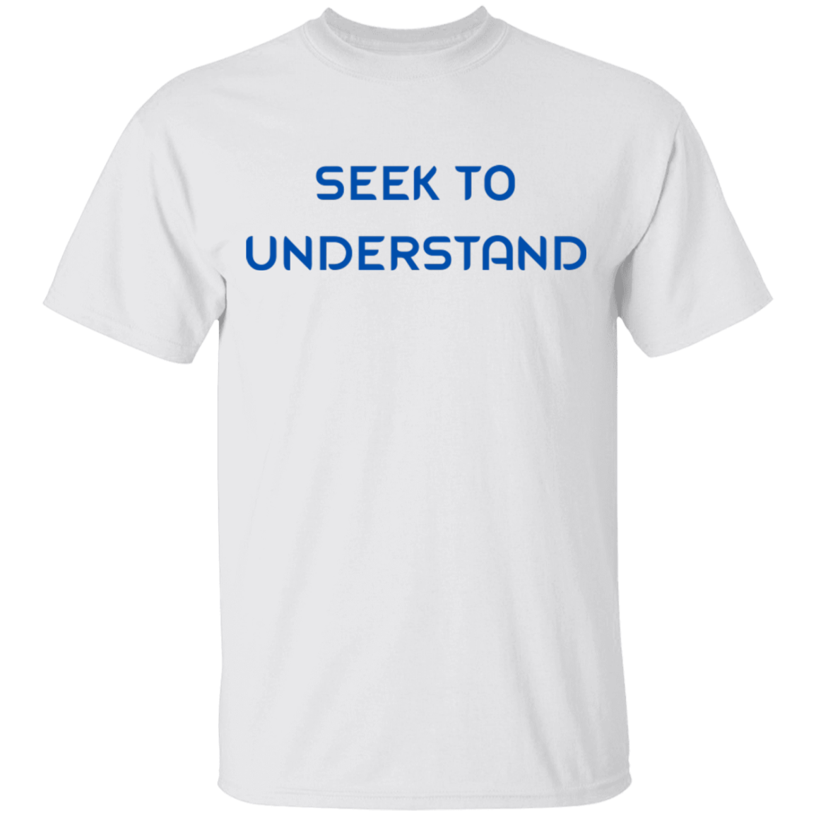 SEEK TO UNDERSTAND - Youth 5.3 oz 100% Cotton T-Shirt