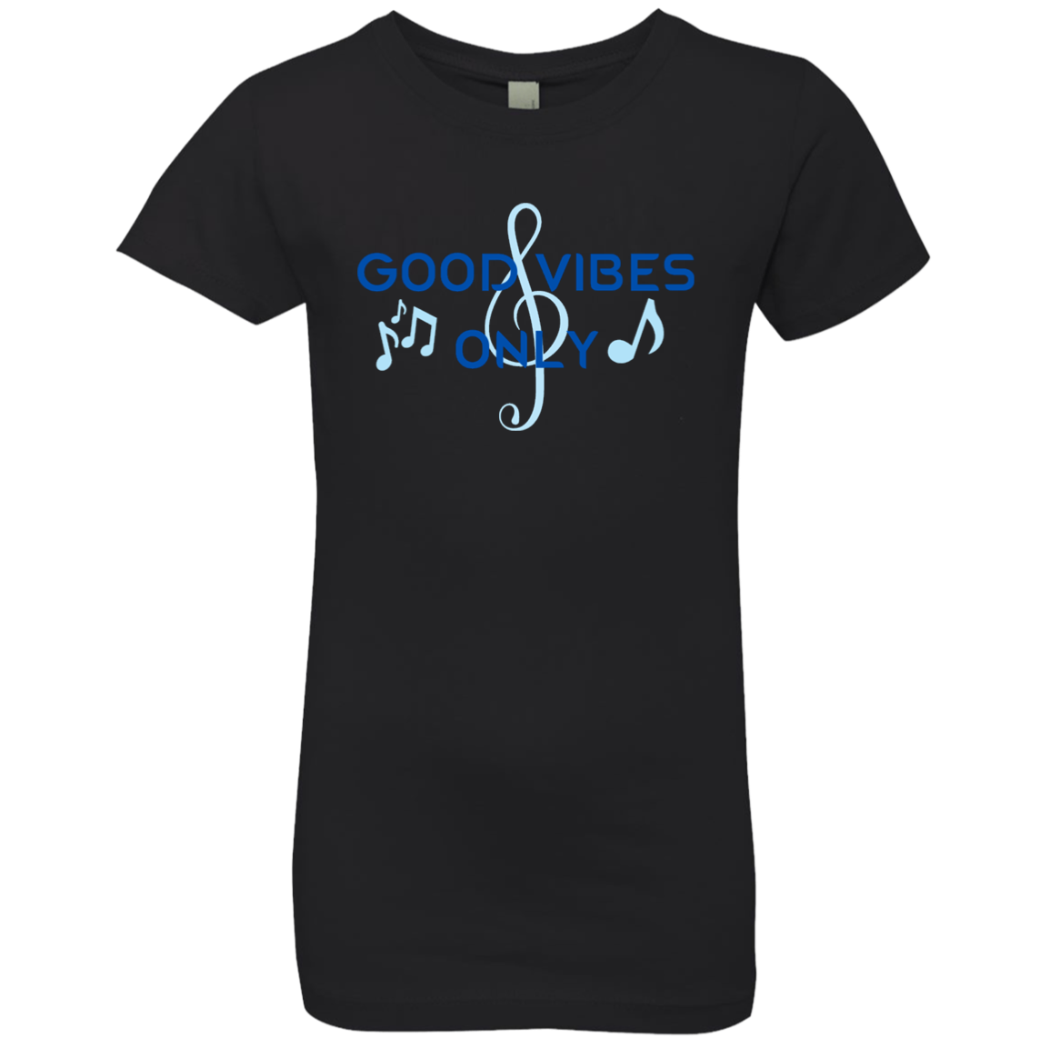 Good Vibes Only - Girls' Princess T-Shirt