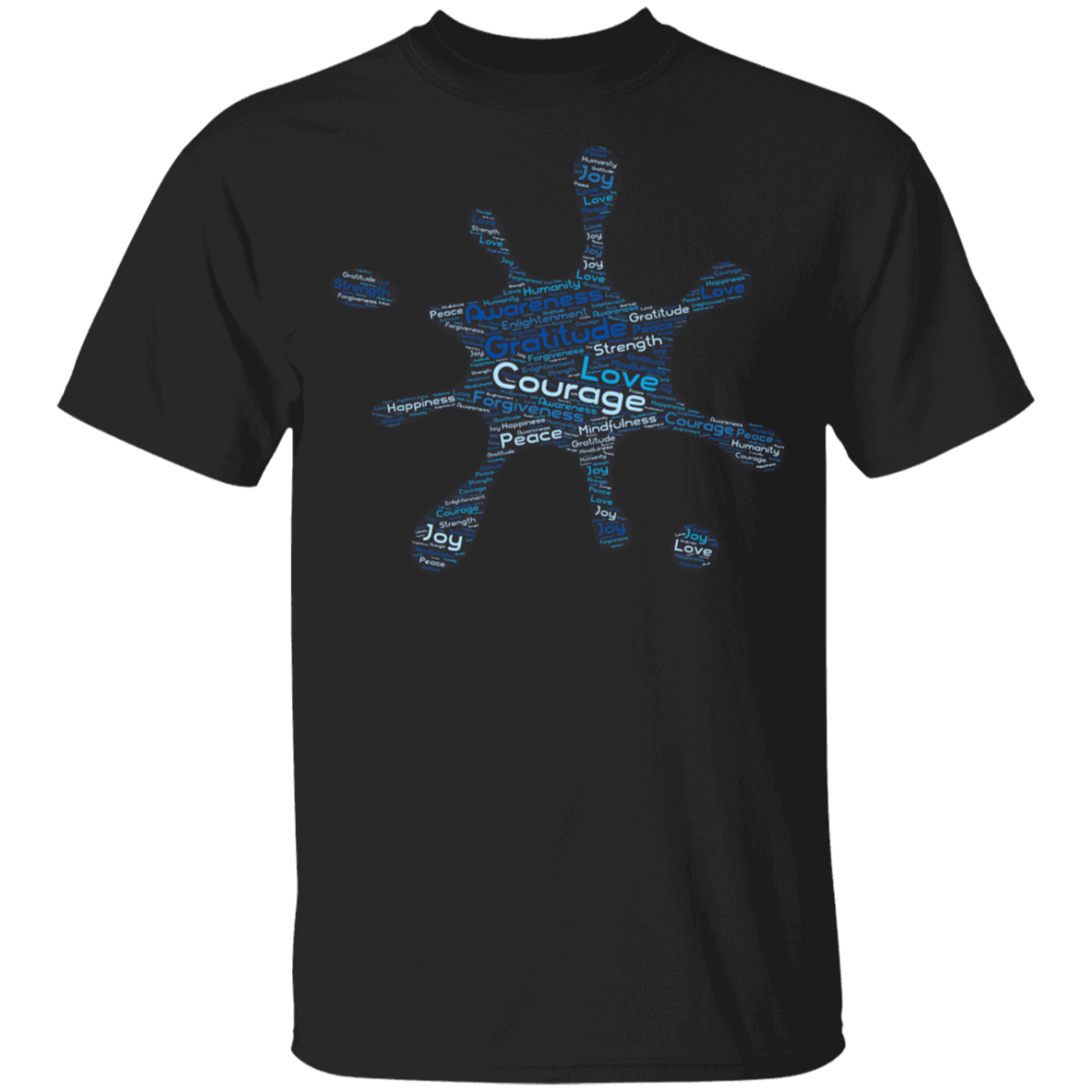 Word Art Splat - Youth 5.3 oz 100% Cotton T-Shirt