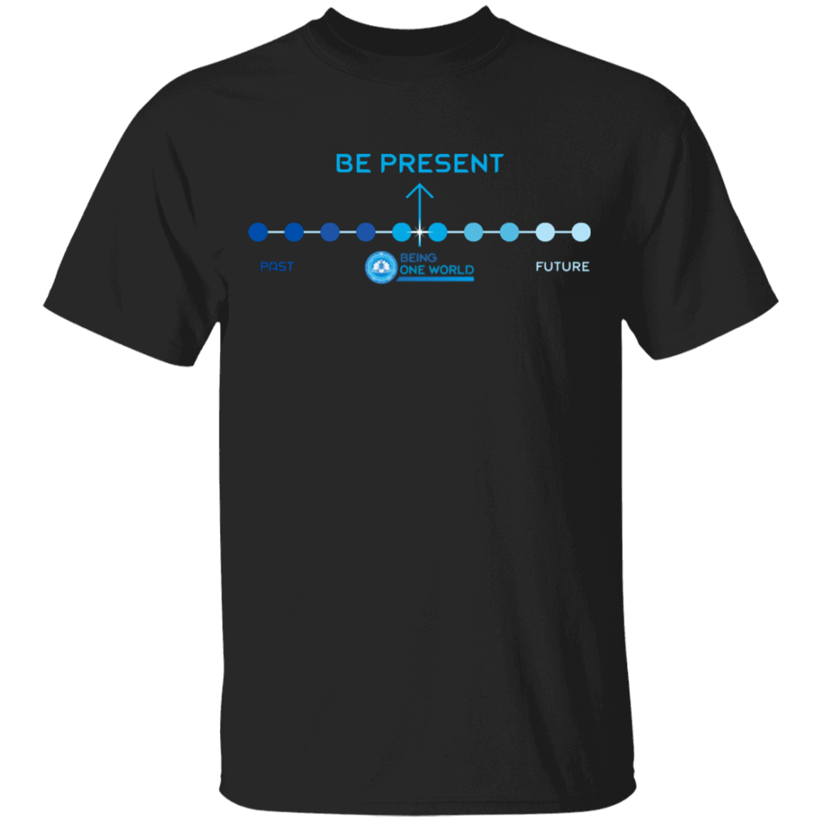 BE PRESENT - Youth 5.3 oz 100% Cotton T-Shirt