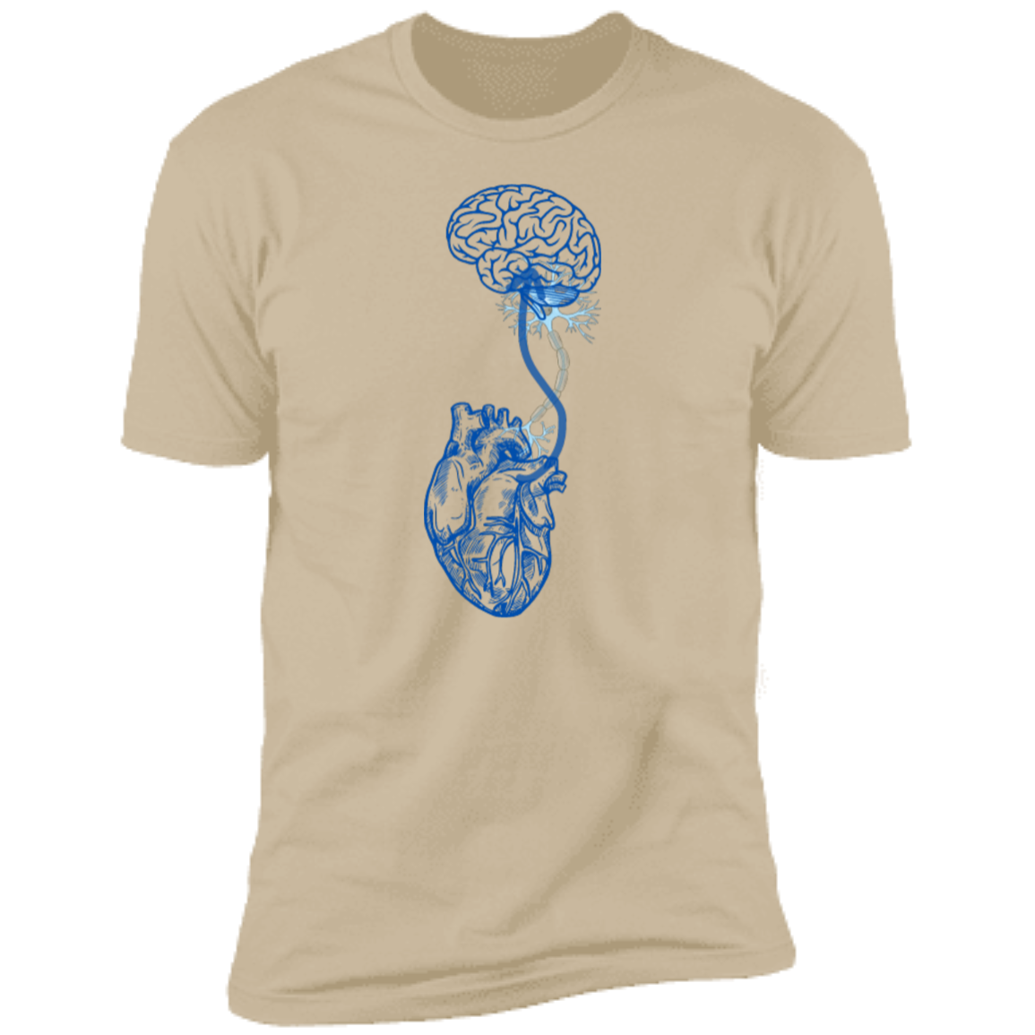 Heart to Brain - Premium Short Sleeve T-Shirt