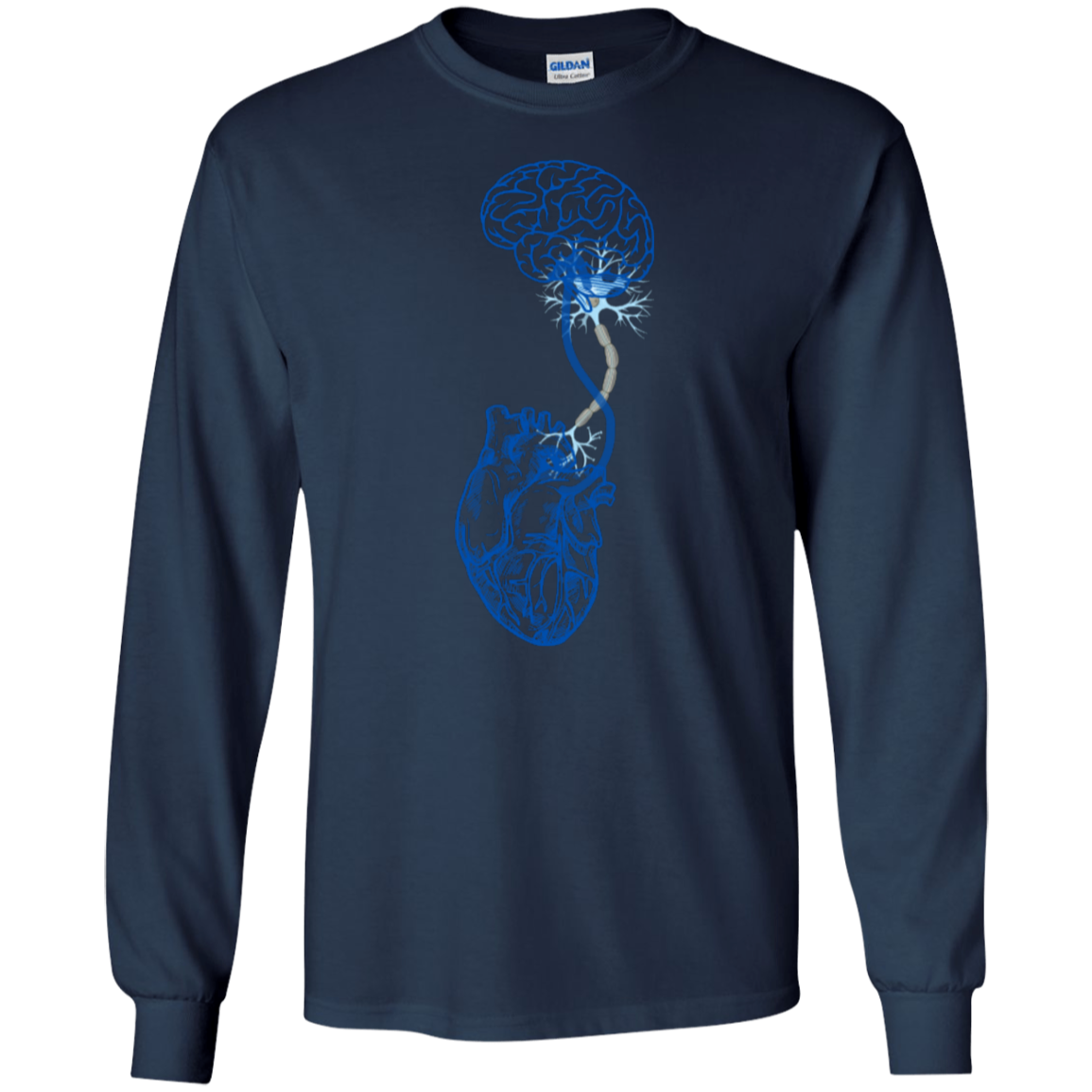 Heart to Brain - Youth LS T-Shirt