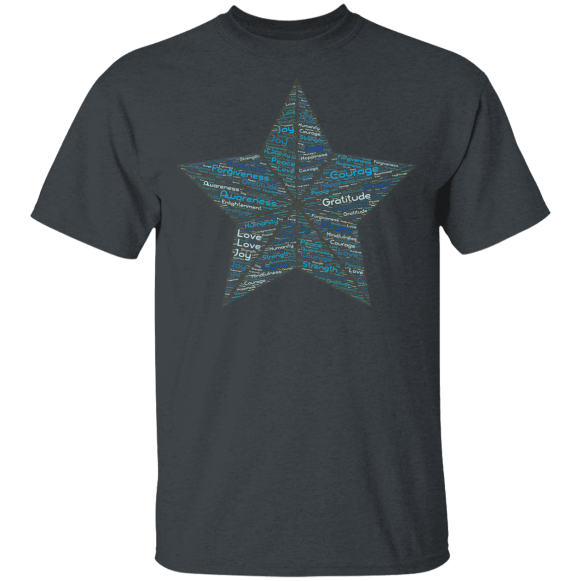 Word Art Star - Youth 5.3 oz 100% Cotton T-Shirt