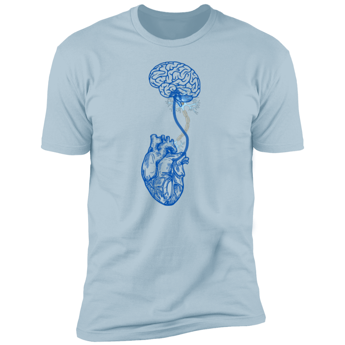 Heart to Brain - Premium Short Sleeve T-Shirt