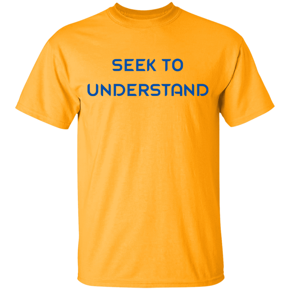 SEEK TO UNDERSTAND - Youth 5.3 oz 100% Cotton T-Shirt