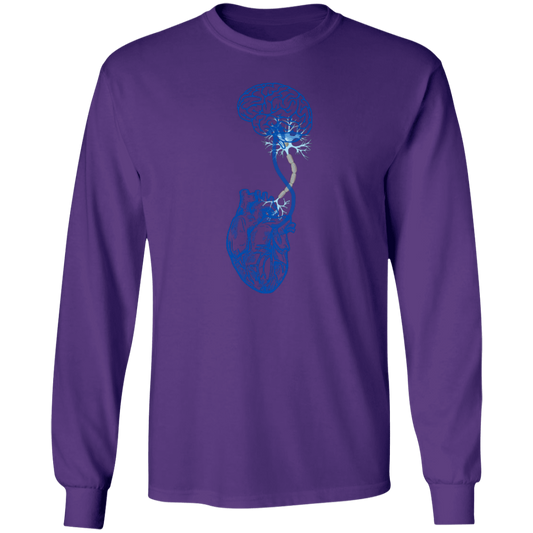 Heart to Brain - LS Ultra Cotton T-Shirt