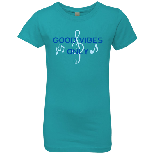 Good Vibes Only - Girls' Princess T-Shirt