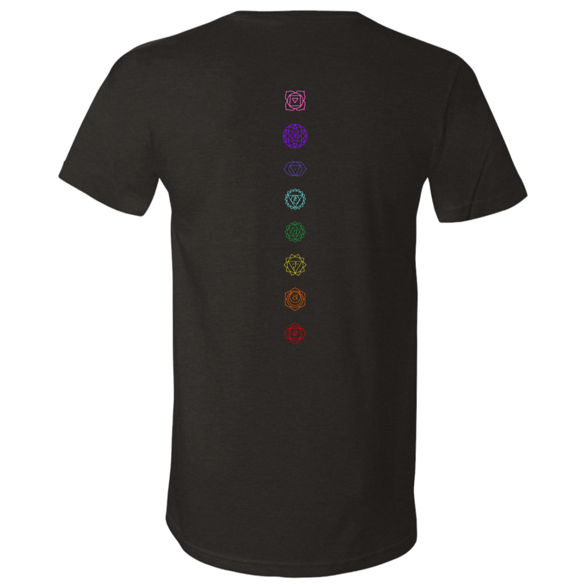 Chakras - Unisex Jersey SS V-Neck T-Shirt