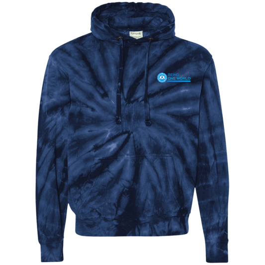 Tie-Dyed Pullover Hoodie W/Logo