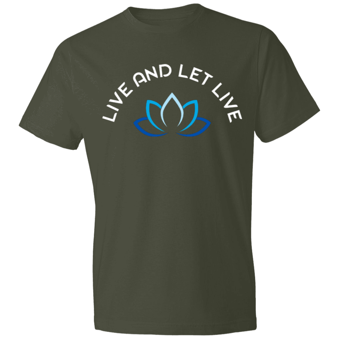 LIVE AND LET LIVE -W-Lightweight T-Shirt 4.5 oz