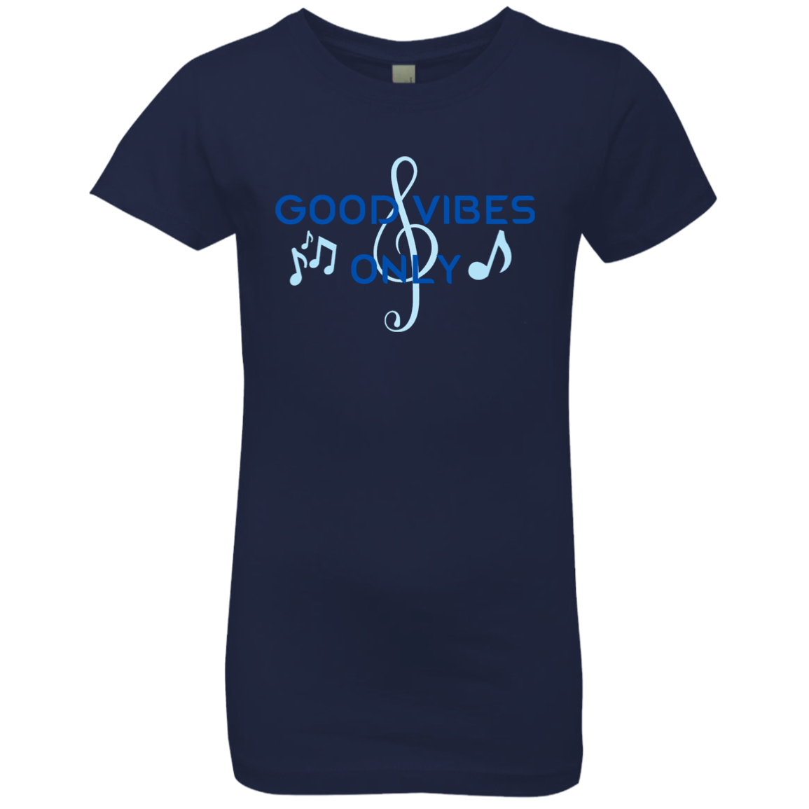 Good Vibes Only - Girls' Princess T-Shirt