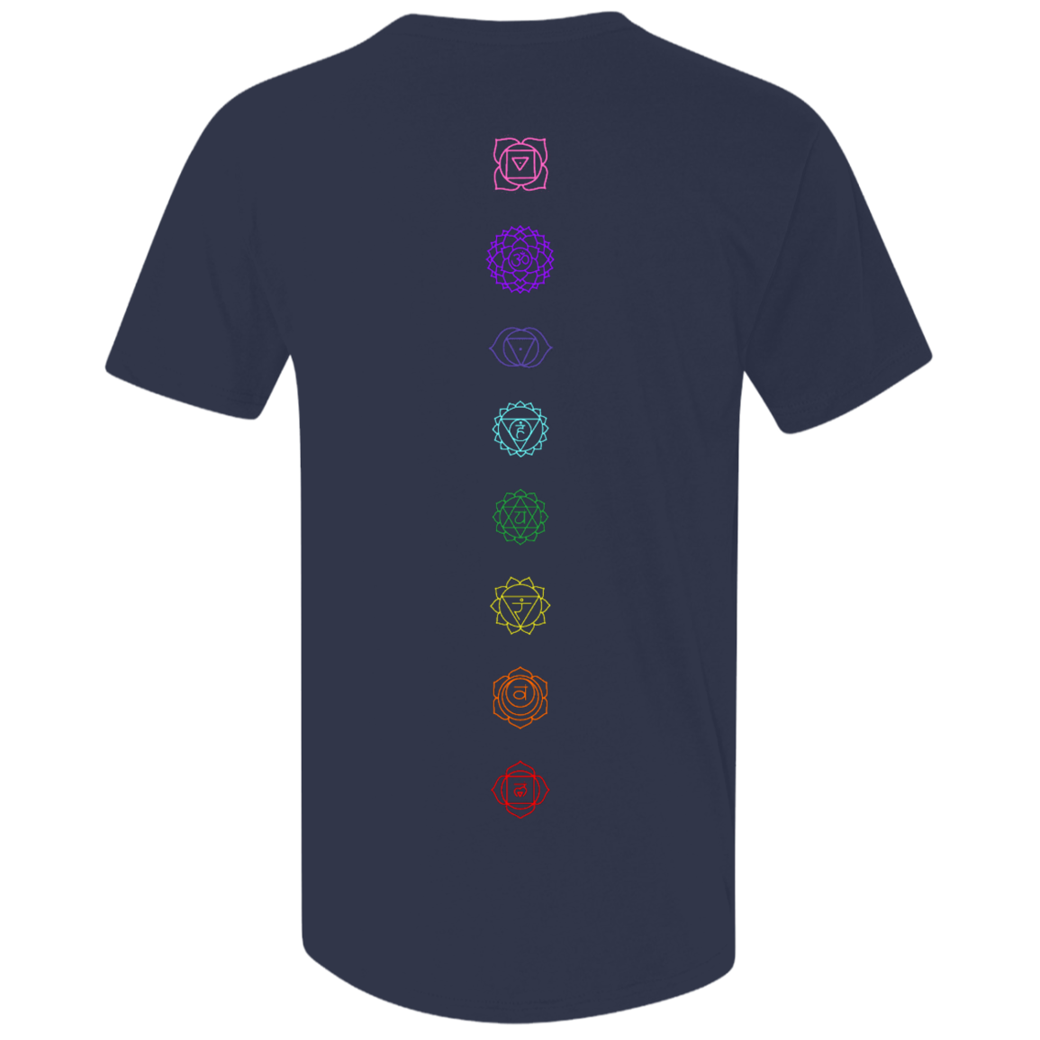 Chakras - Men's Premium Fitted SS V-Neck