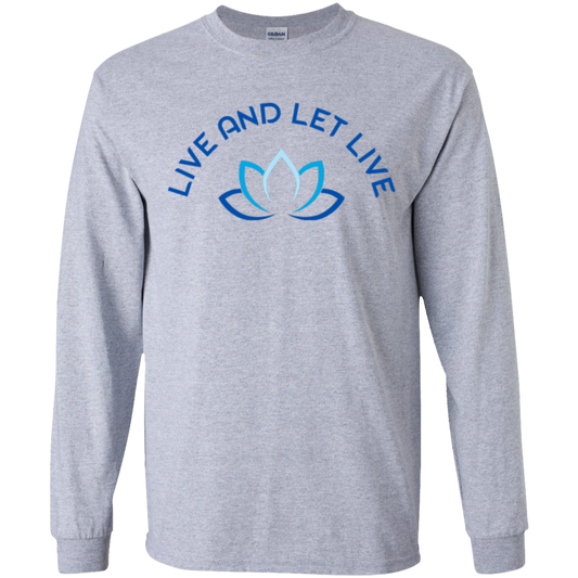 LIVE AND LET LIVE -B-Youth LS T-Shirt