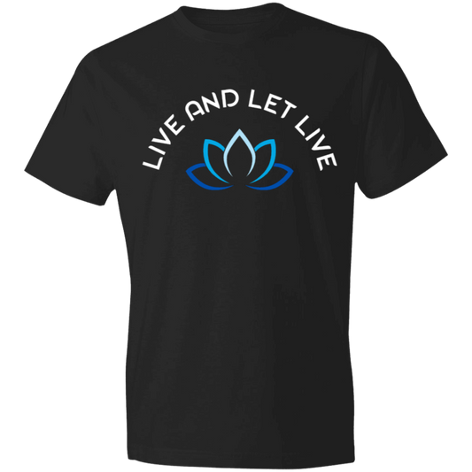 LIVE AND LET LIVE -W-Lightweight T-Shirt 4.5 oz