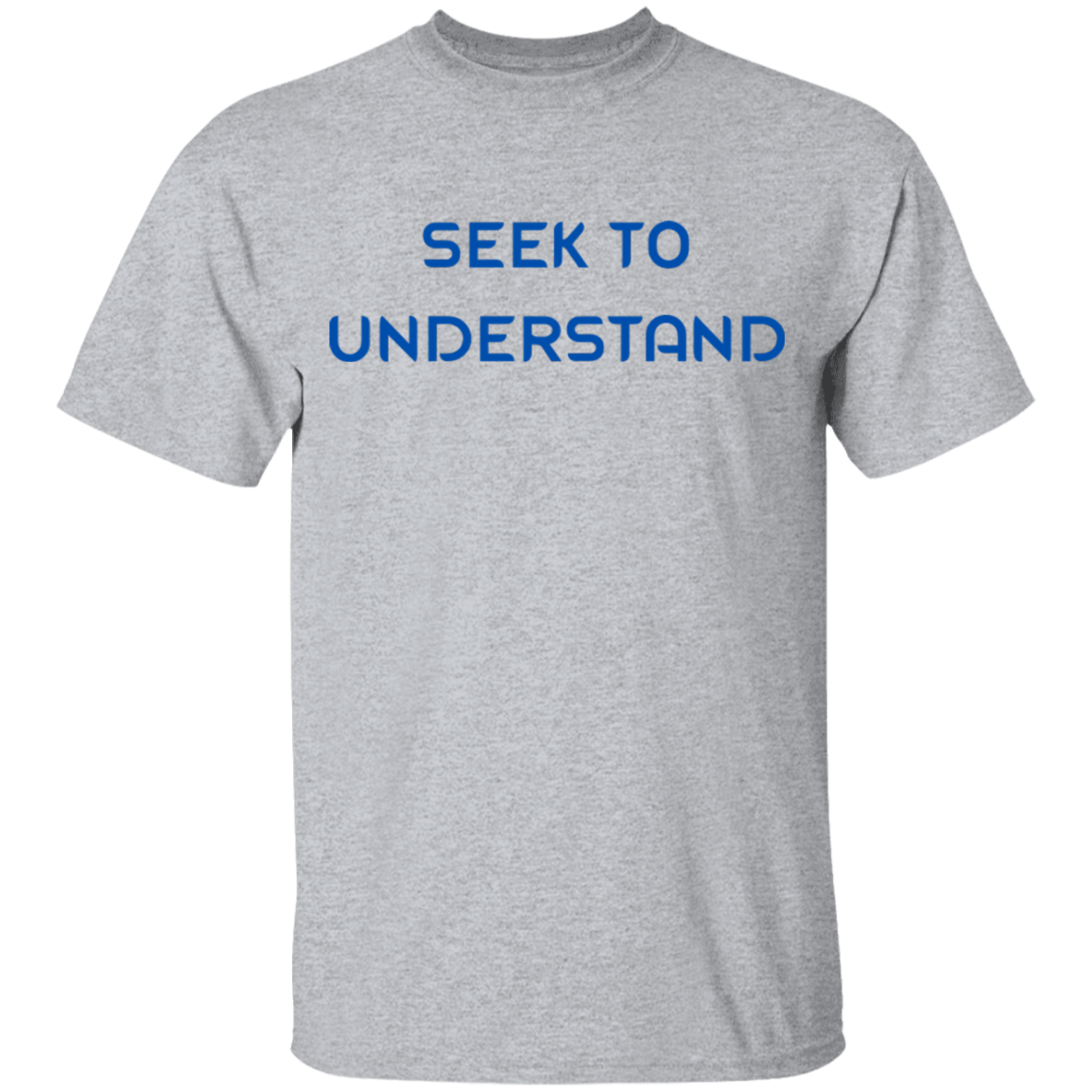 SEEK TO UNDERSTAND - Youth 5.3 oz 100% Cotton T-Shirt