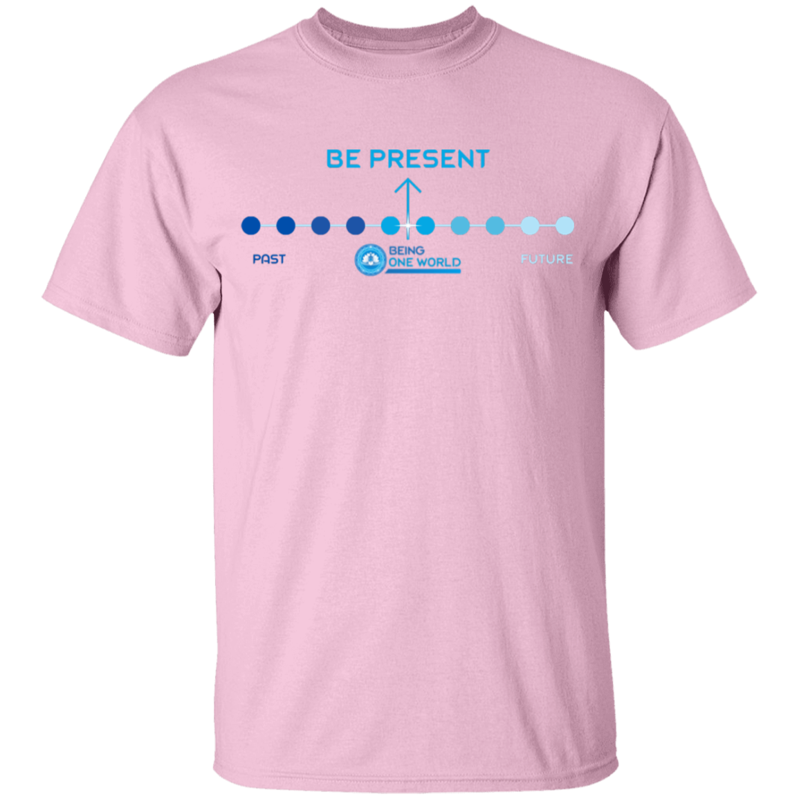 BE PRESENT - Youth 5.3 oz 100% Cotton T-Shirt