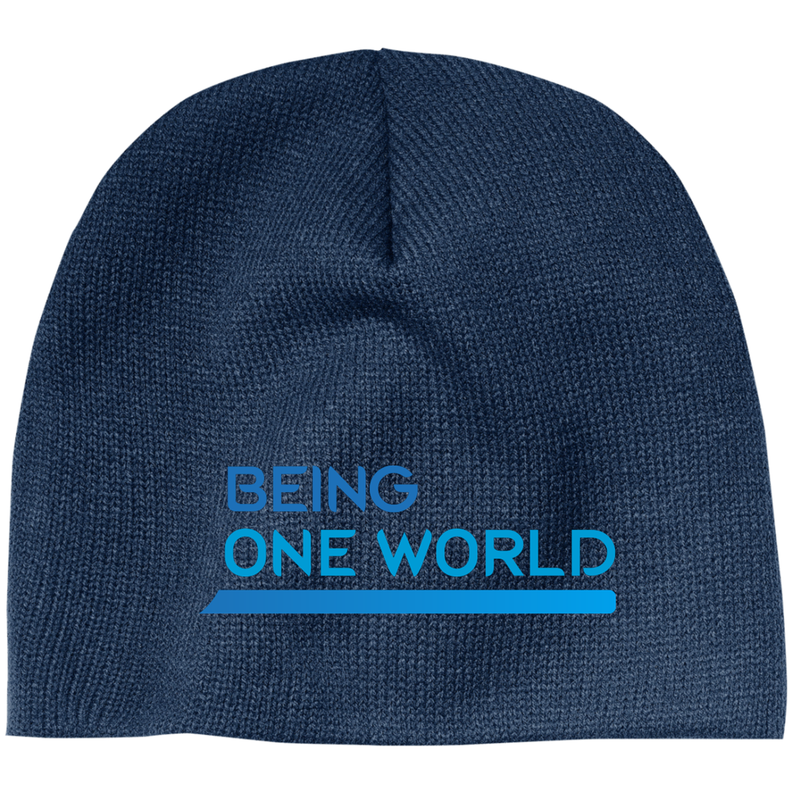 BOW - Embroidered 100% Acrylic Beanie