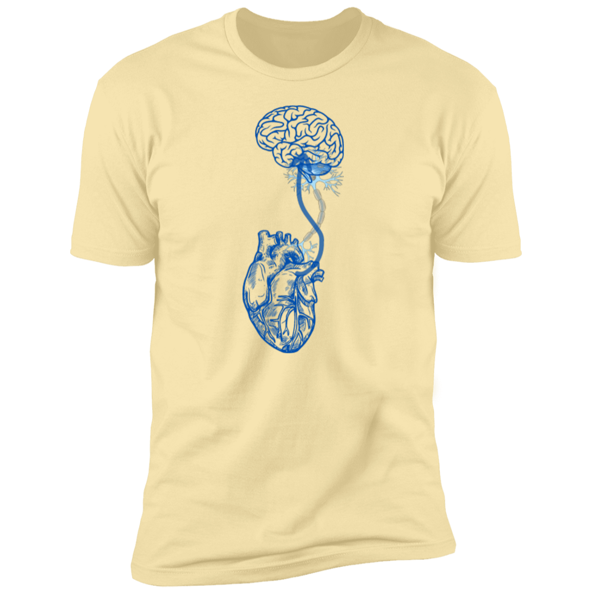 Heart to Brain - Premium Short Sleeve T-Shirt