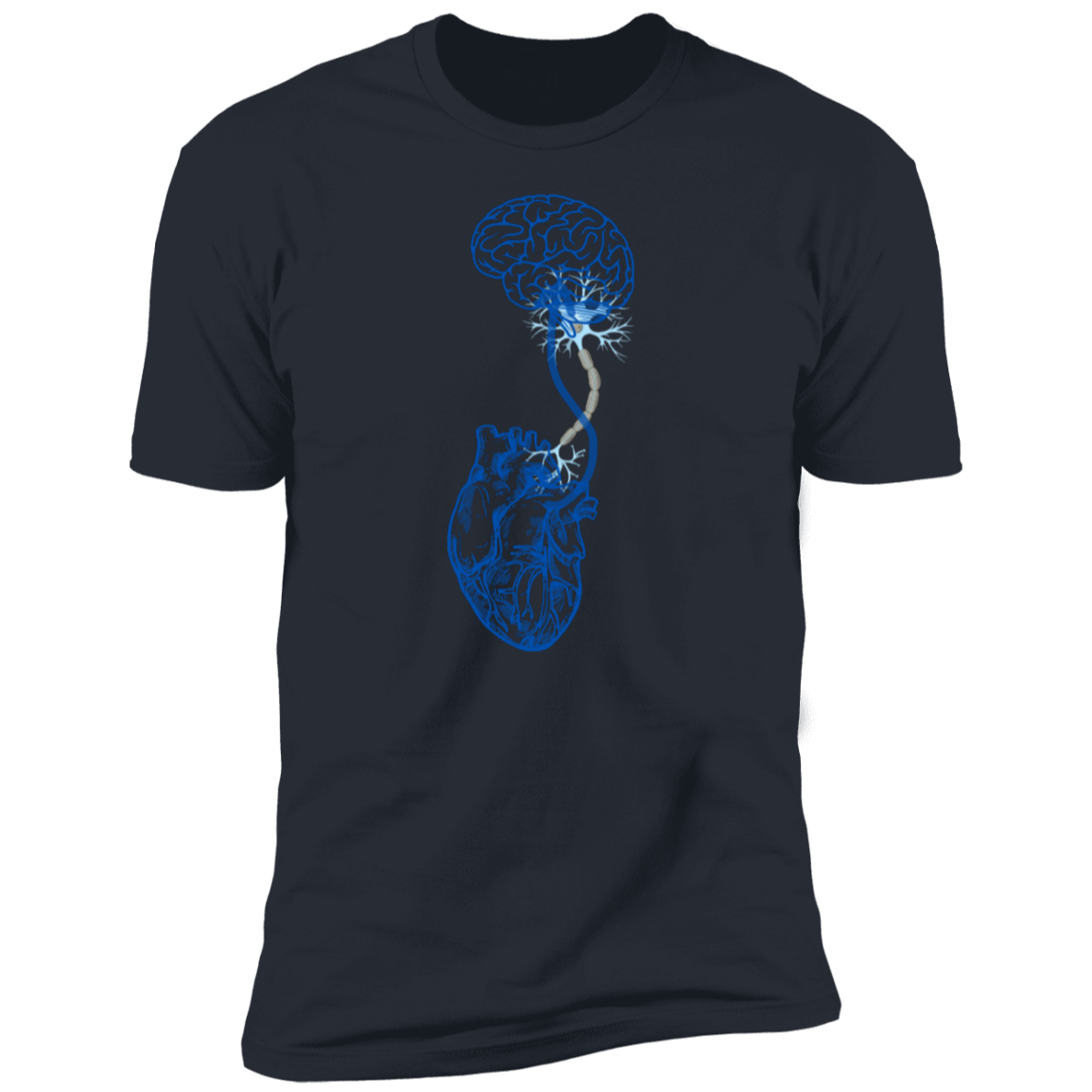 Heart to Brain - Premium Short Sleeve T-Shirt