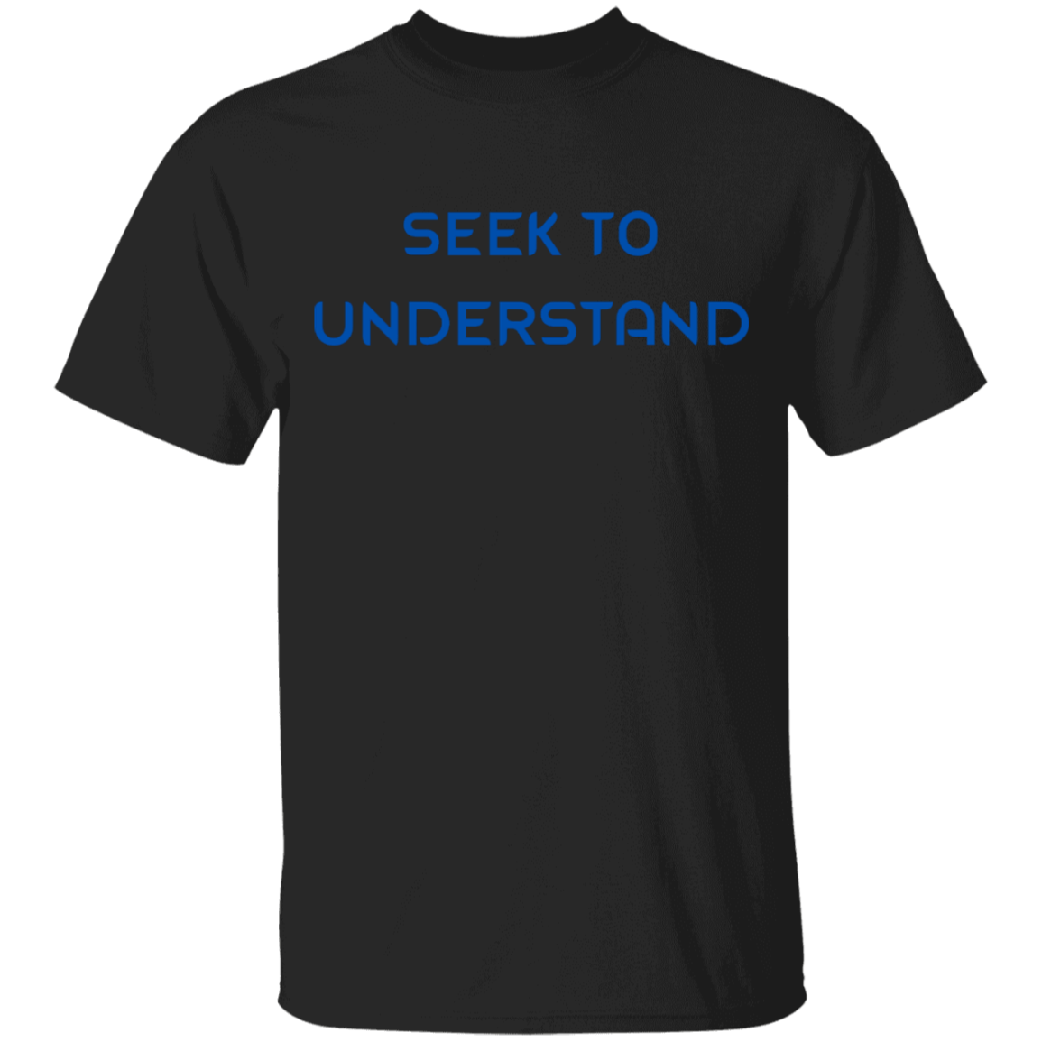 SEEK TO UNDERSTAND - Youth 5.3 oz 100% Cotton T-Shirt