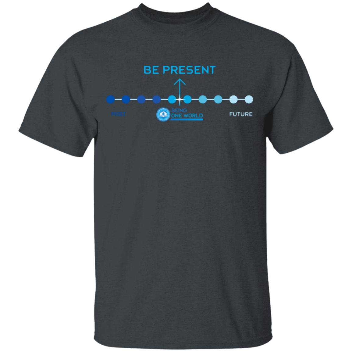 BE PRESENT - Youth 5.3 oz 100% Cotton T-Shirt