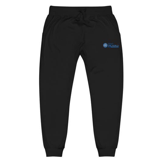 Unisex fleece sweatpants W/Logo