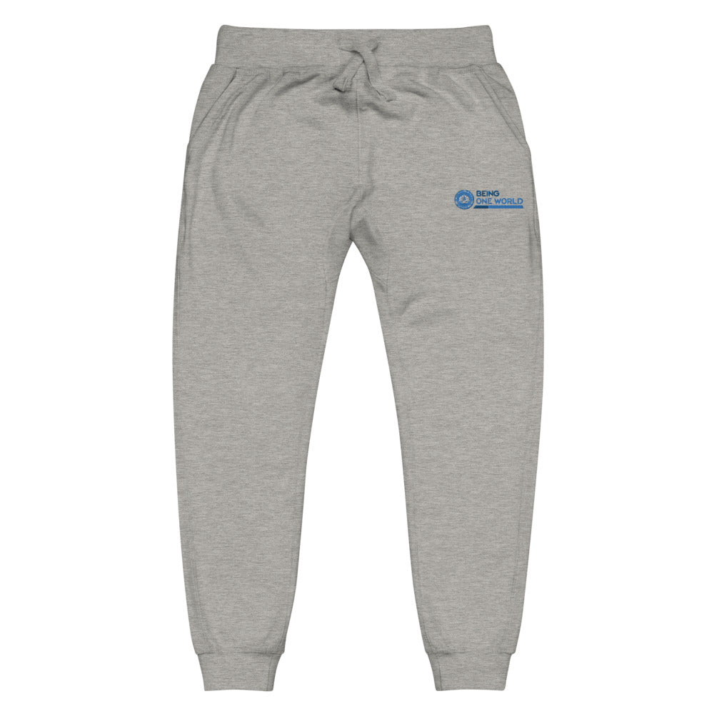 Unisex fleece sweatpants W/Logo