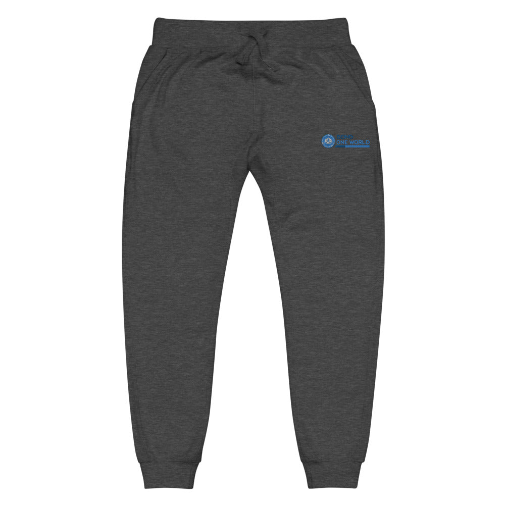 Unisex fleece sweatpants W/Logo