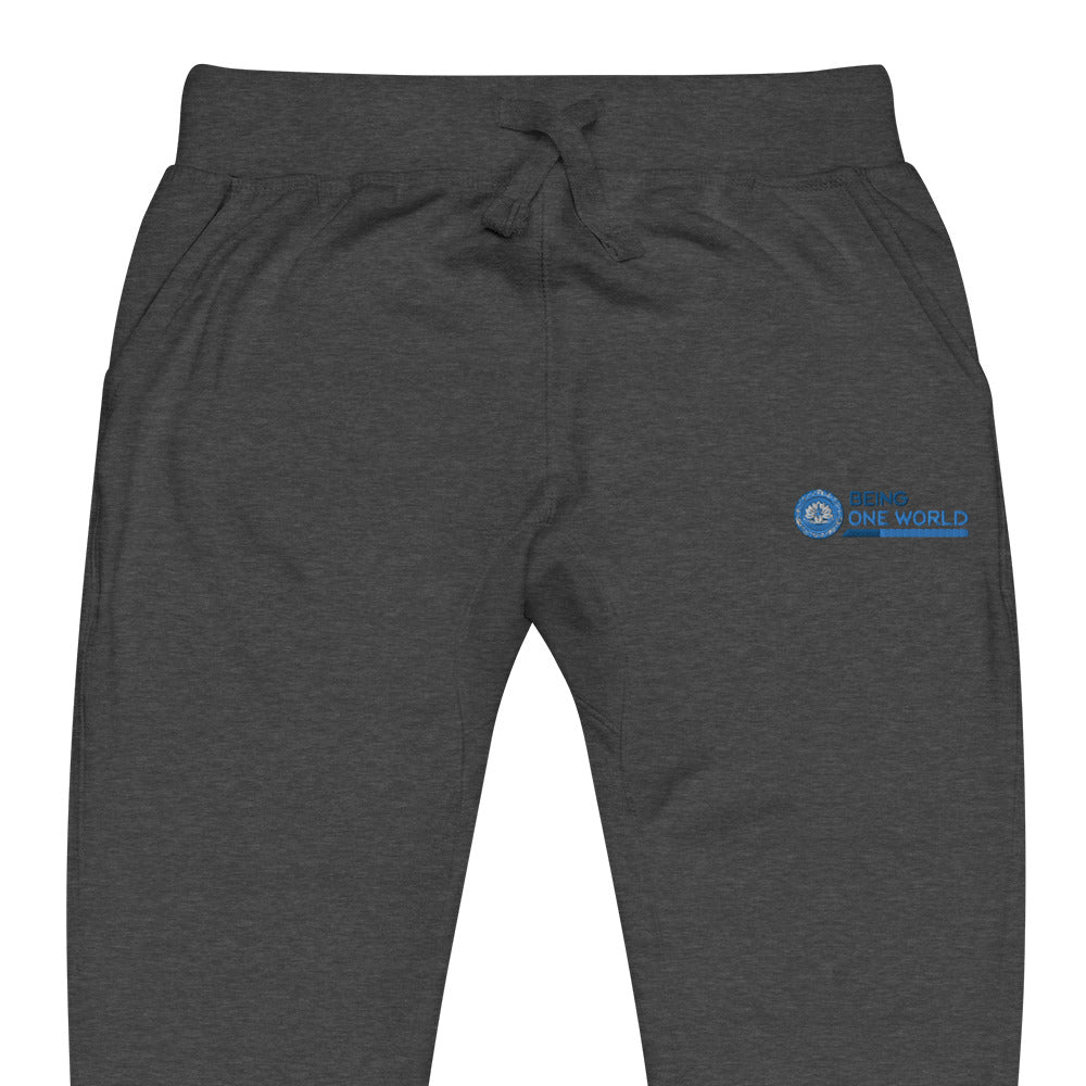 Unisex fleece sweatpants W/Logo