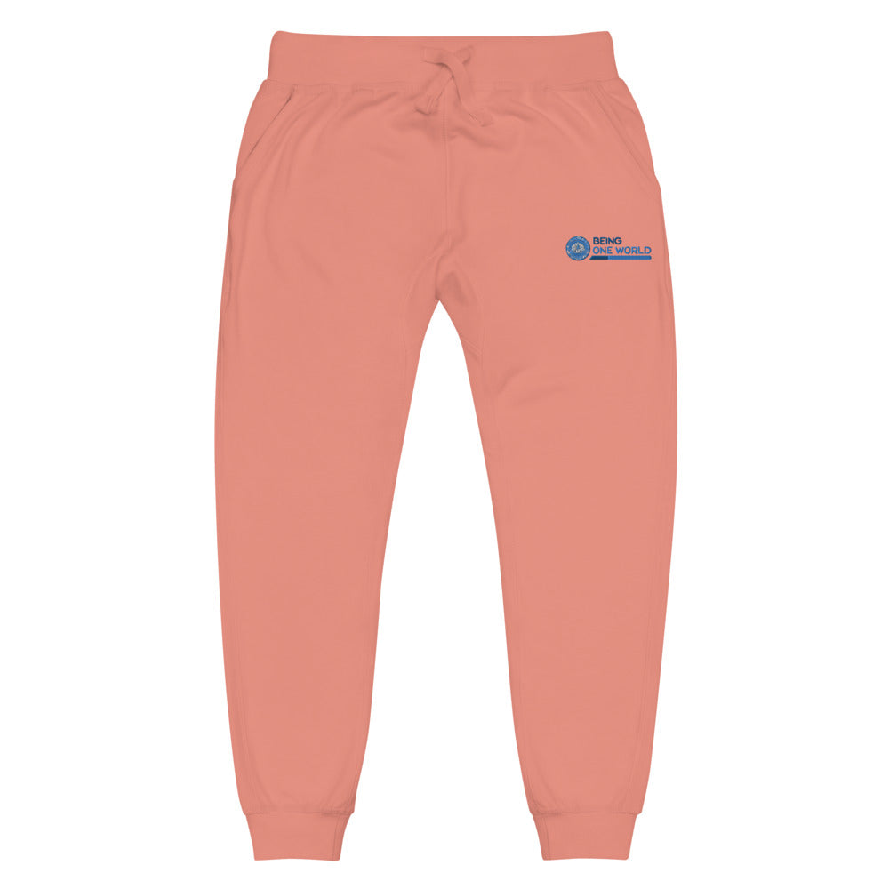 Unisex fleece sweatpants W/Logo