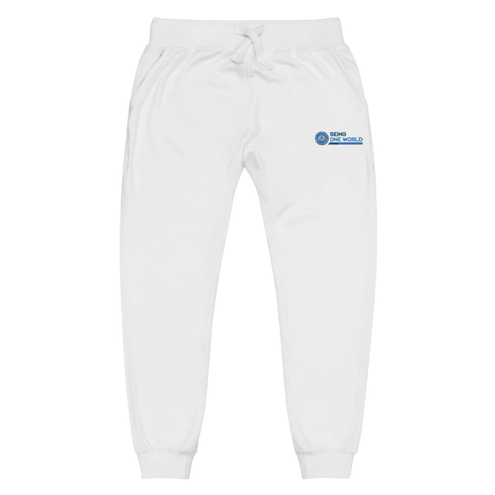 Unisex fleece sweatpants W/Logo