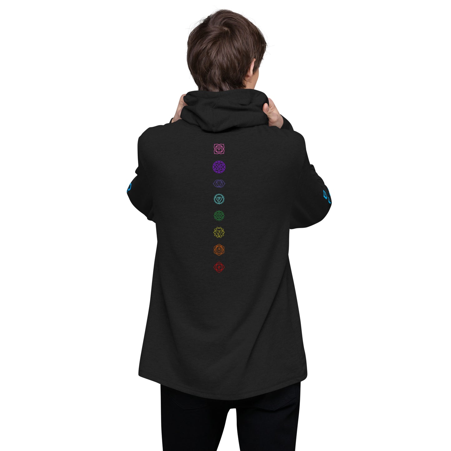 Chakra -AB-Unisex Lightweight Hoodie