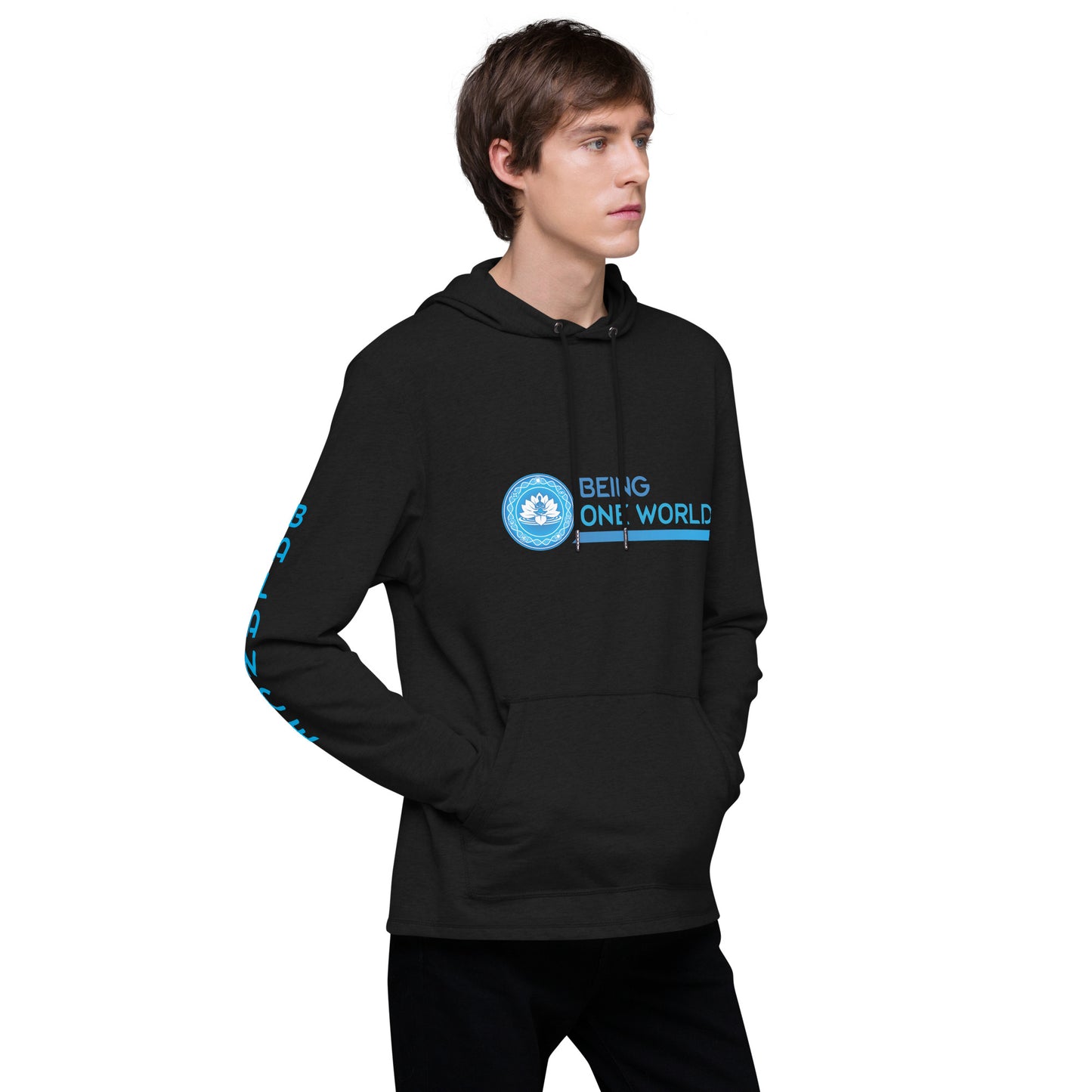 Chakra -AB-Unisex Lightweight Hoodie